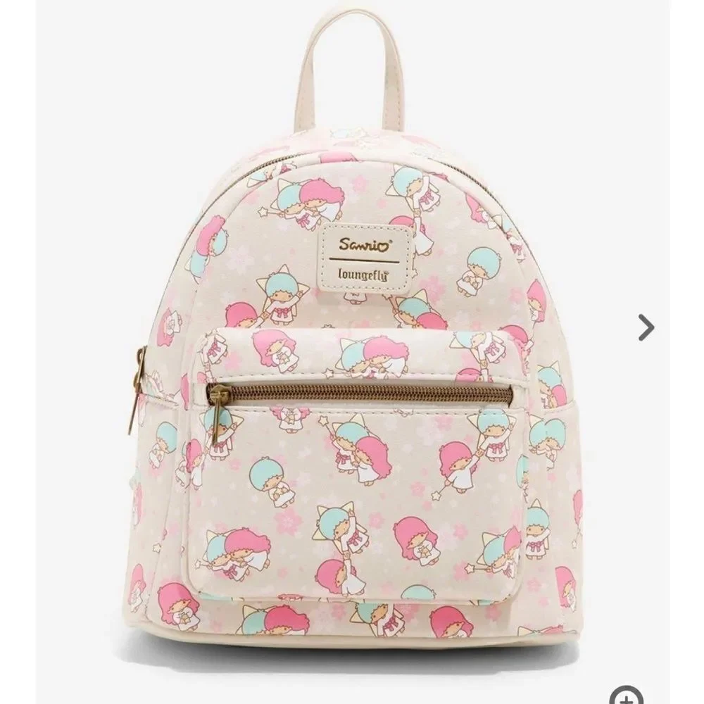 NEW Loungefly‎ Sanrio Little Twin Stars Mini Backpack Rare Hard to Find Print